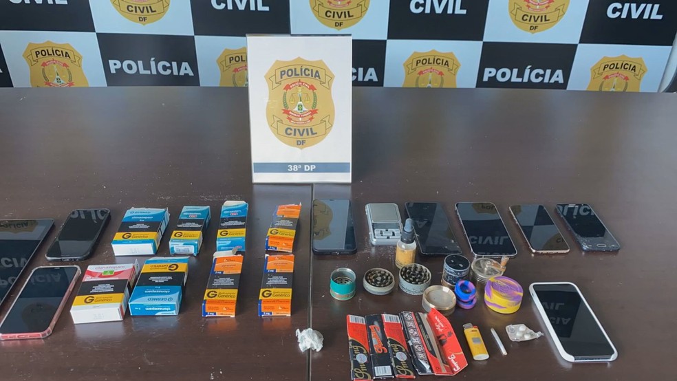 Polícia investiga grupo suspeito de compartilhar pornografia infantil na internet — Foto: PCDF/Divulgação