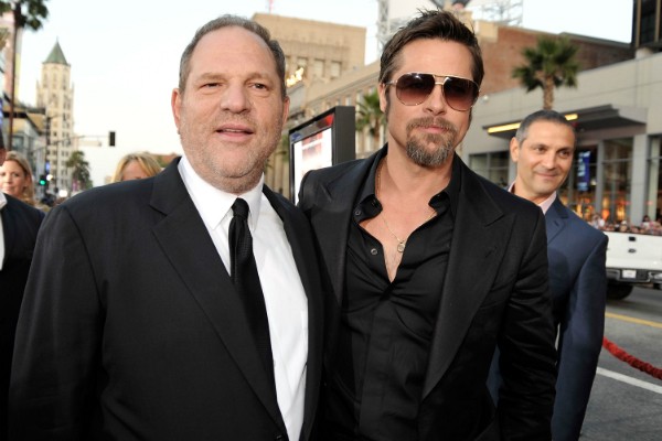 Harvey Weinstein e Brad Pitt (Foto: Getty Images)