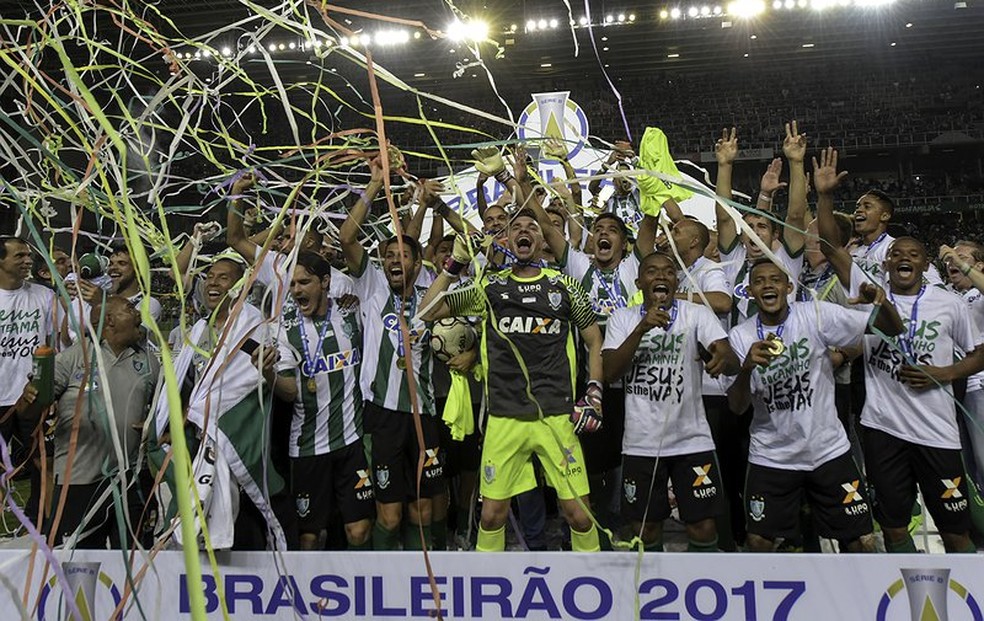 América-MG é o time a conquistar mais pontos na primeira e segunda divisão (Foto: Divulgação/AFC)