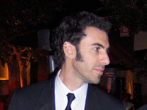 O ator Sacha Baron Cohen, estrela de 'Borat' (Foto: Peter Dutton/Wikimedia)