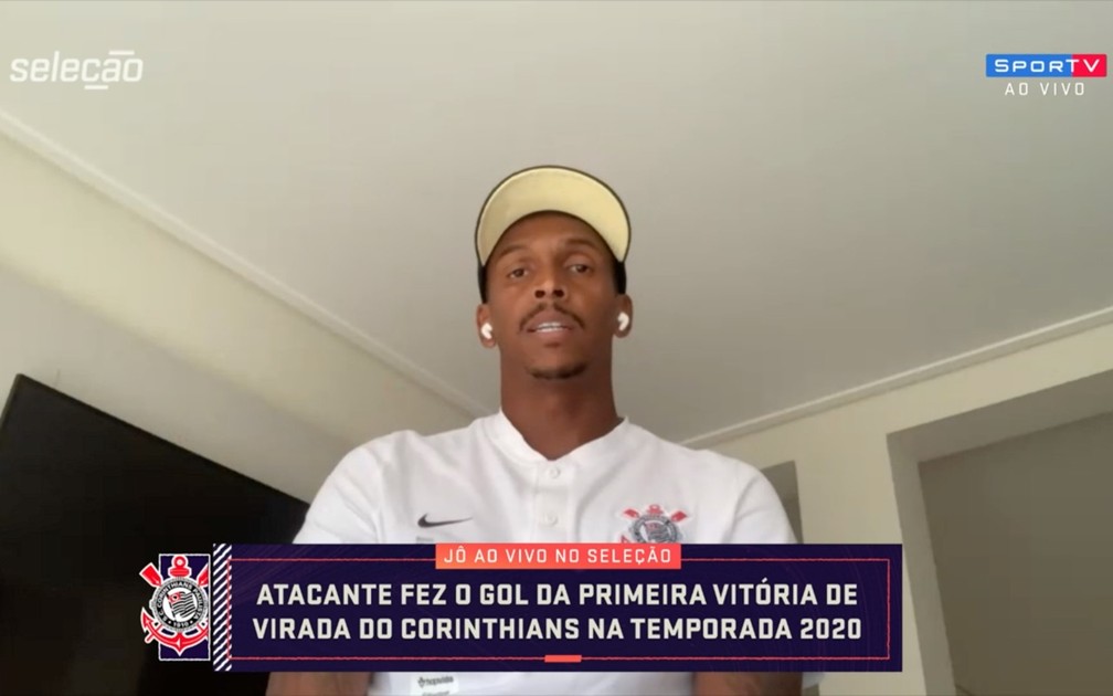Jô diz que Libertadores virou sonho do elenco e explica estilo mais vertical do Corinthians