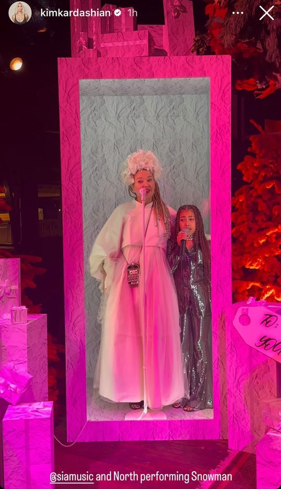 O Natal da família Kardashian — Foto: Reprodução/Instagram