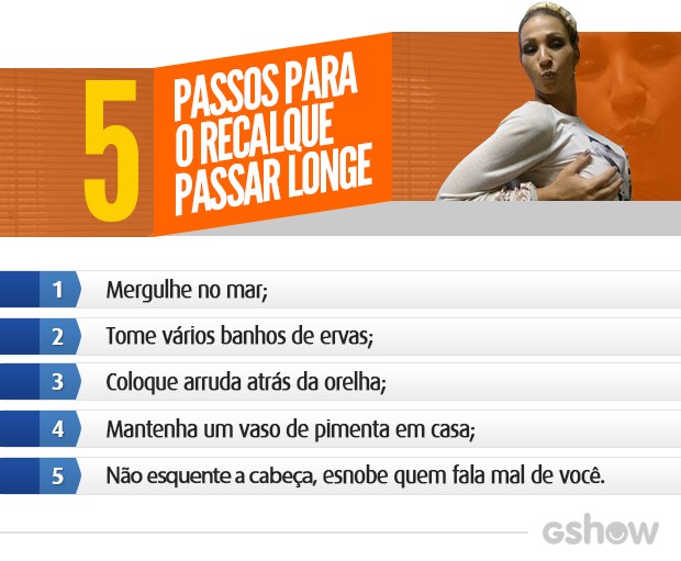 Valesca dá os cinco passos para o recalque passar longe (Foto: Caldeirão do Huck/TV Globo)