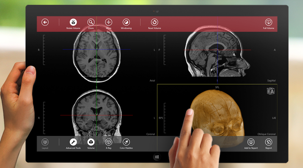 O Navegatium é totalmente touchscreen e oferece visão 360º do tecido analisado (Foto: Divulgação)