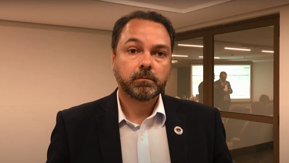 Alexandre Cavancalti, presidente do Botafogo-PB — Foto: Mário Aguiar / TV Cabo Branco