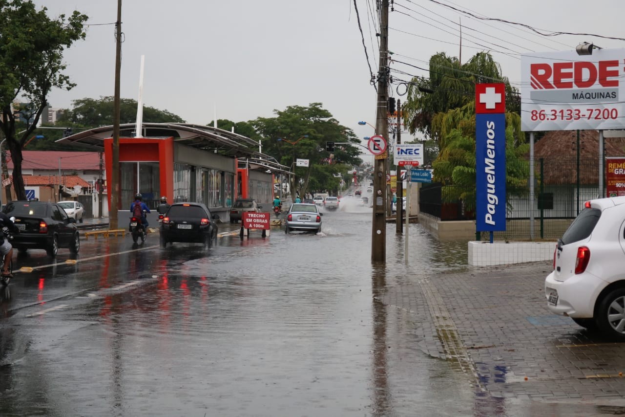 Piauí fica em alertas laranja e amarelo para chuvas intensas neste fim de semana