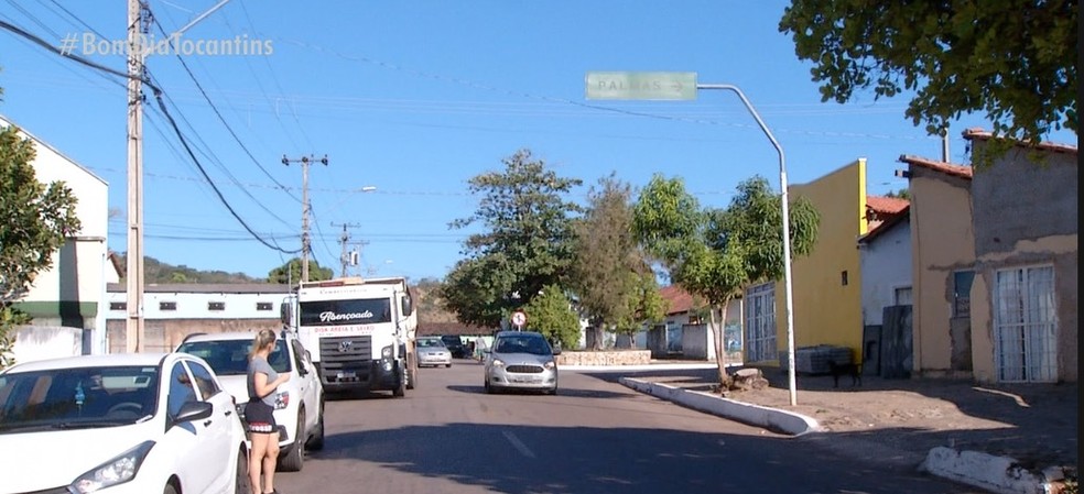Moradores se assustam com crimes no distrito de Taquaruçu, em Palmas — Foto: Reprodução/TV Anhanguera