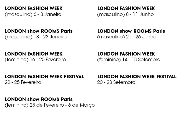 London Fashion Week (Foto: Divulgação)