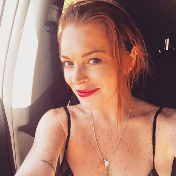 Lindsay Lohan em outra foto recente de seu Instagram (Foto: Instagram)