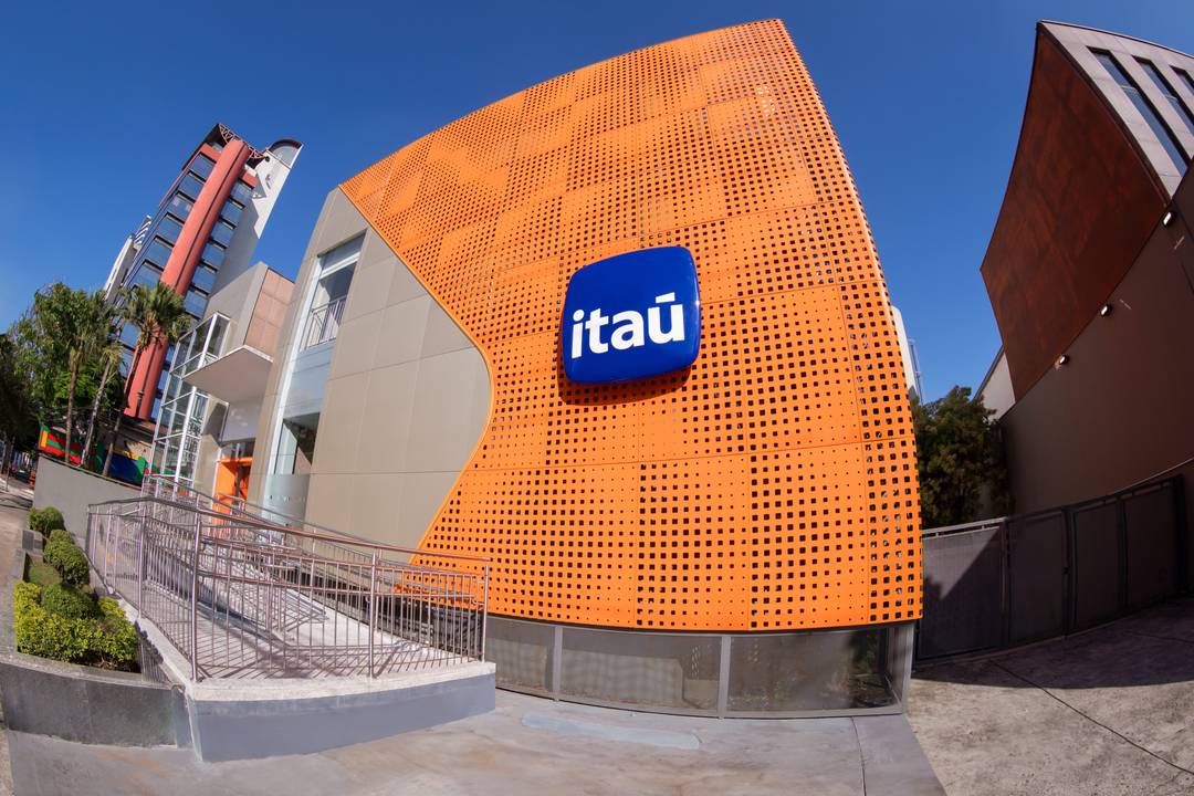 Agência bancária do Itaú na capital paulista