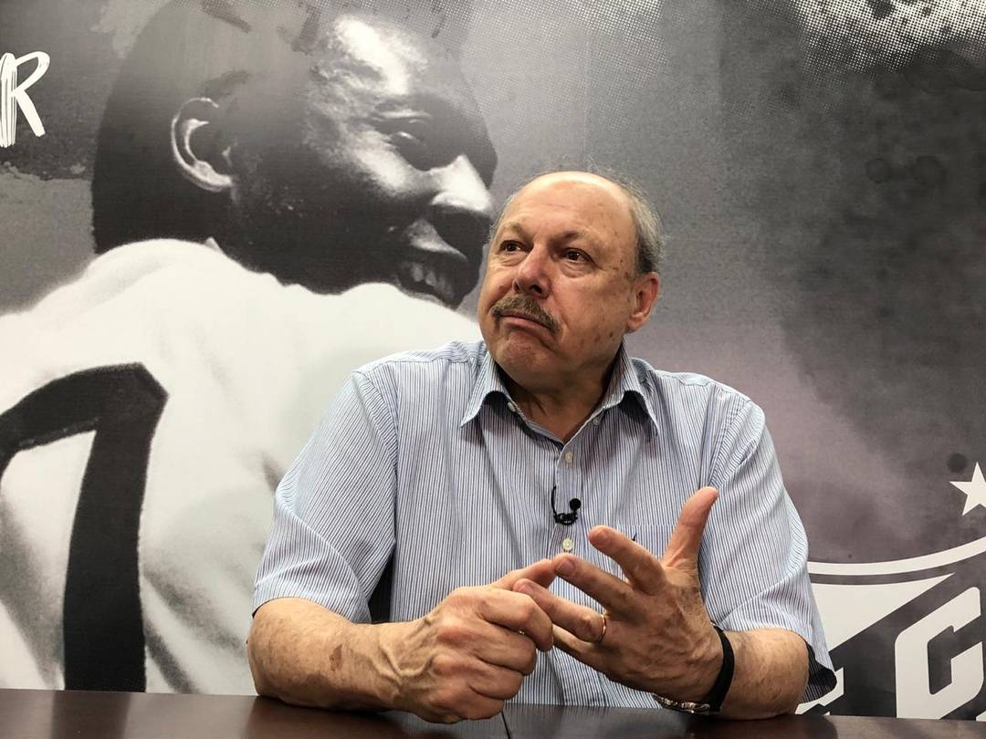 José Carlos Peres, presidente do Santos