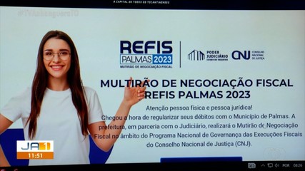 Último dia de atendimento do Refis em Palmas é nesta sexta-feira (29)