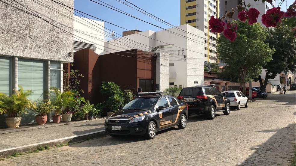 PF cumpriu mandados de busca e apreensão em Natal, Mossoró e Recife (Foto: Ítalo Di Lucena/Inter TV Cabugi)
