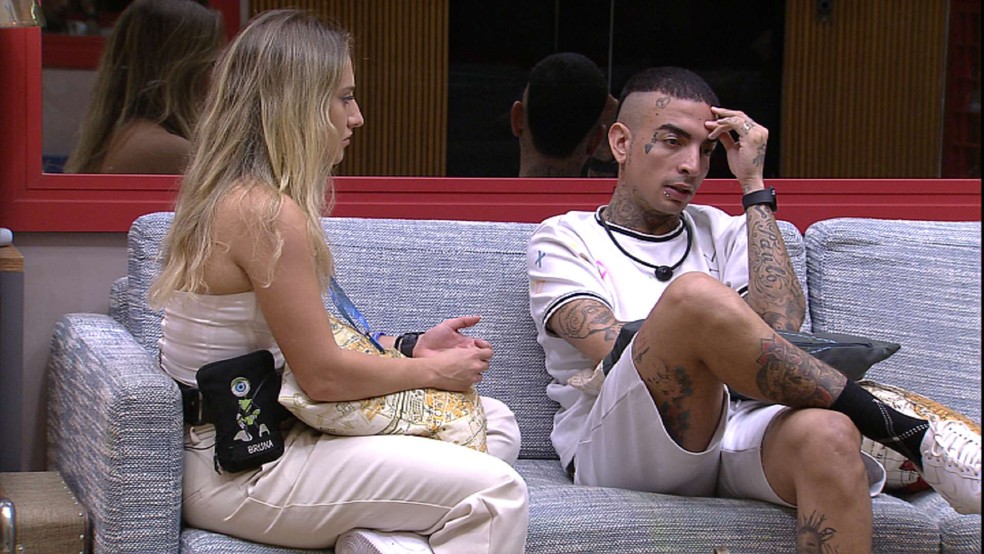 Bruna Griphao dispara sobre sister do BBB 23: 'Ela foge do embate' — Foto: Globo