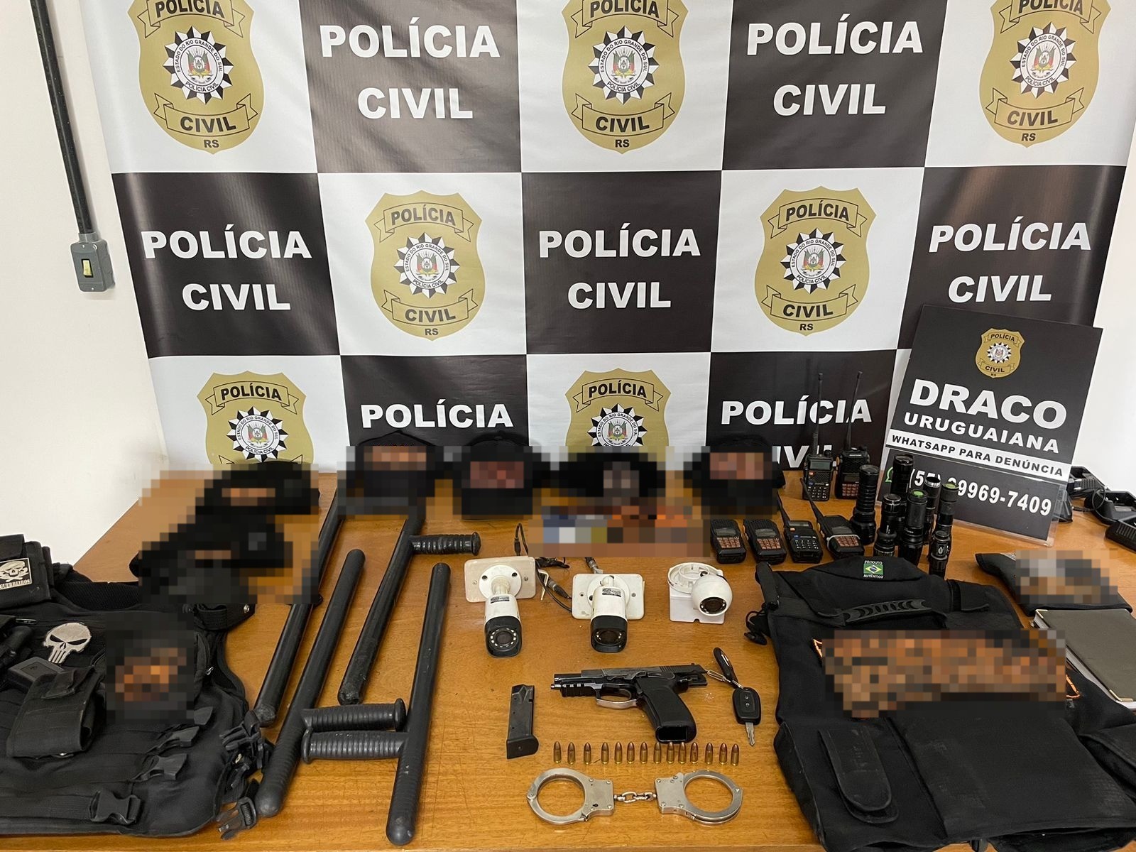 Dono de empresa de vigilância é preso por suspeita de usar câmeras para extorquir morador em Uruguaiana