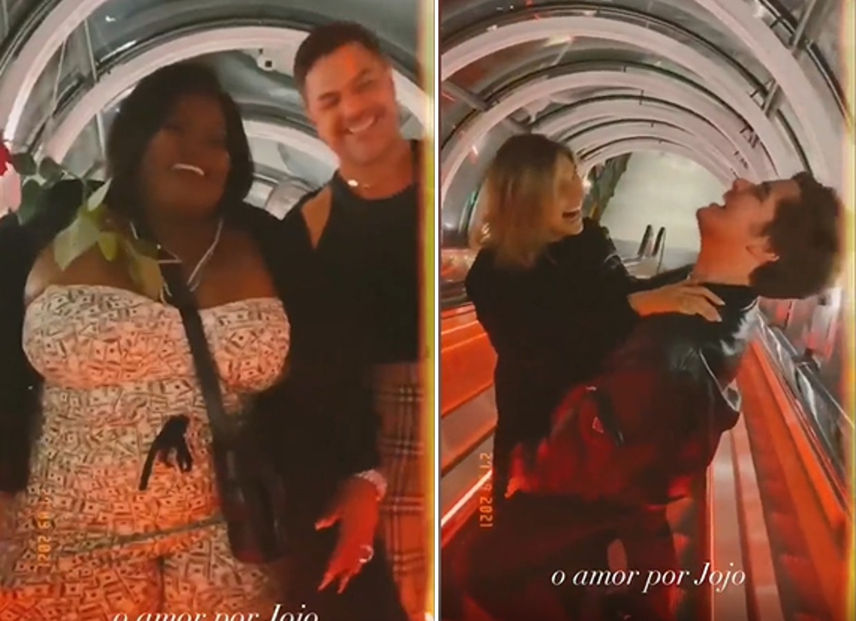 Jojo Todynho canta para Sasha e João em Paris (Foto: Reprodução/Instagram)