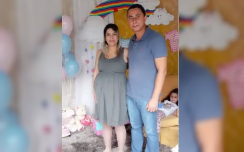 Elisabete e Márcio já estão juntos há 14 anos — Foto: TV Anhanguera/Reprodução