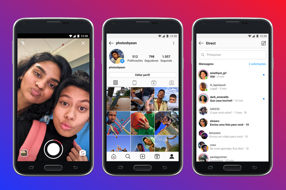 Instagram Lite é uma versão simplificada do app para Android. — Foto: Divulgação/Instagram