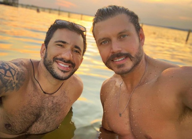 Vitor Vianna e Franklin David (Foto: Reprodução/Instagram)