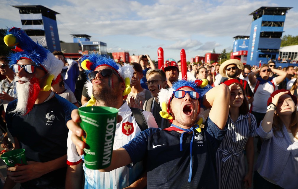 Torcedores devem evitar Fan Fest nos dias de jogos da Rússia na Copa, dizem autoridades Fan-fest