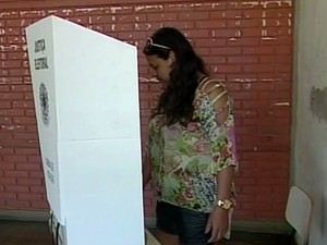 1.754 pessoas foram às urnas em Cachoeira Dourada (Foto: Reprodução/TV Integração)