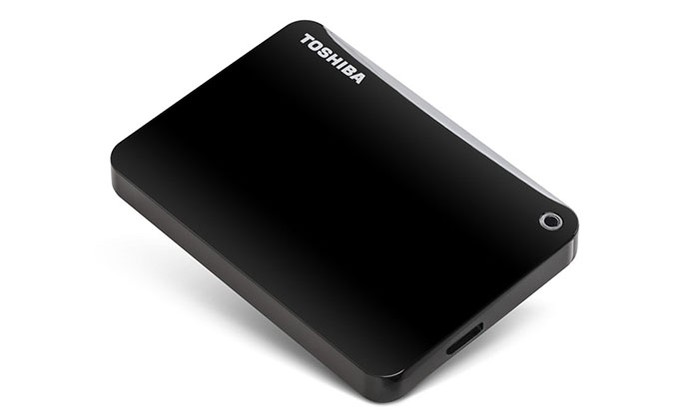 HD Externo portátil da Toshiba com 1 TB de armazenamento (Foto: Divulgação/Toshiba)