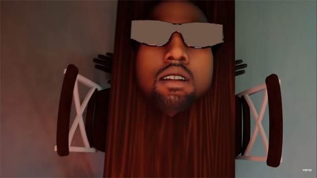 Kanye West lançou nova versão do clipe Eazy (Foto: Reprodução / Youtube)