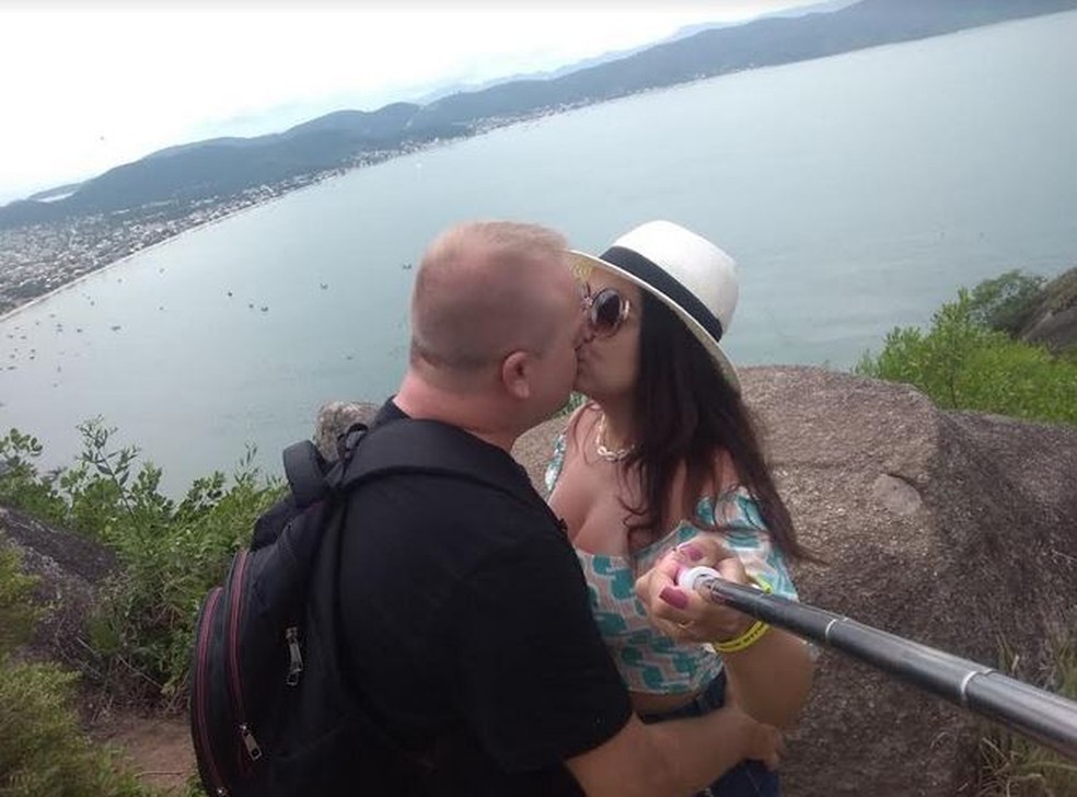 Casal estava planejando passar o primeiro Dia dos Namorados junto — Foto: Arquivo pessoal