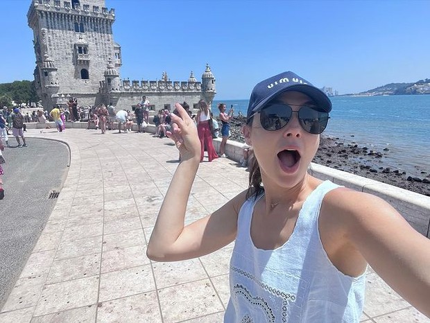 Gal Gadot abre álbum de viagem com família a Portugal (Foto: Instagram)