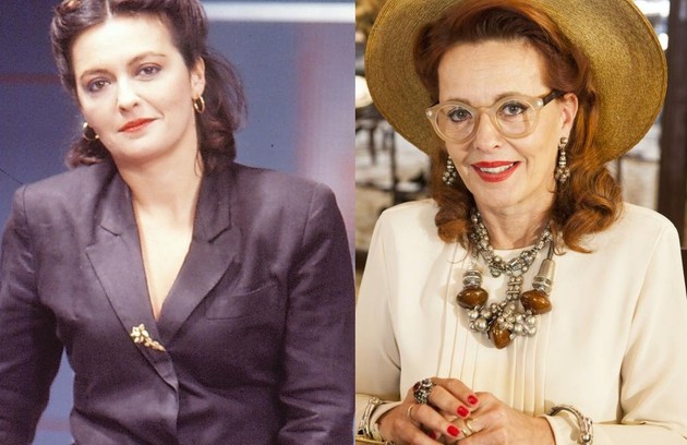 Maria Zilda Bethlem era Ângela, moça apaixonada por Tonhão. A atriz esteve no elenco de 'Êta mundo bom!' (Foto: Reprodução)