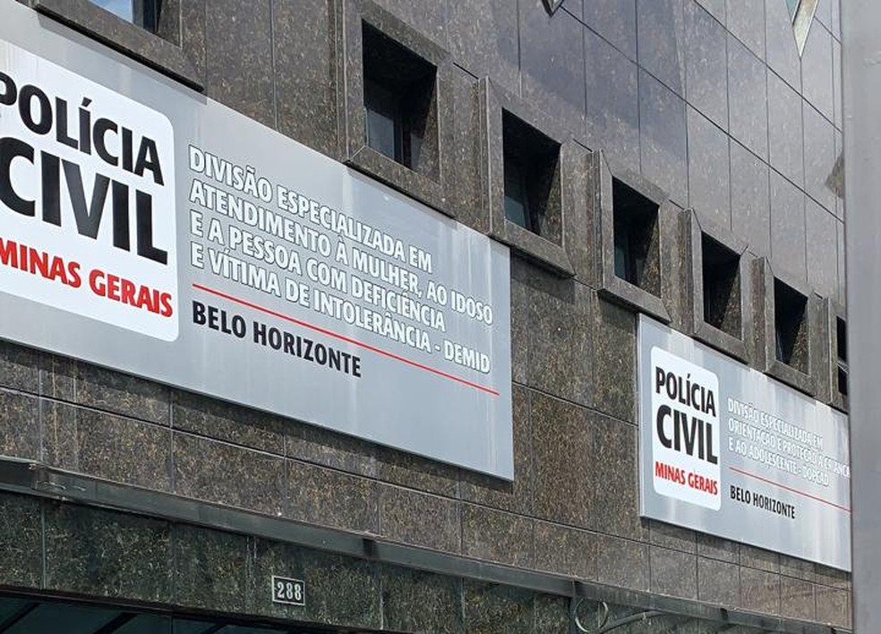 Delegacia Especializada de Atendimento à Mulher fica na Avenida Barbacena, em BH — Foto: Manoela Borges/TV Globo 