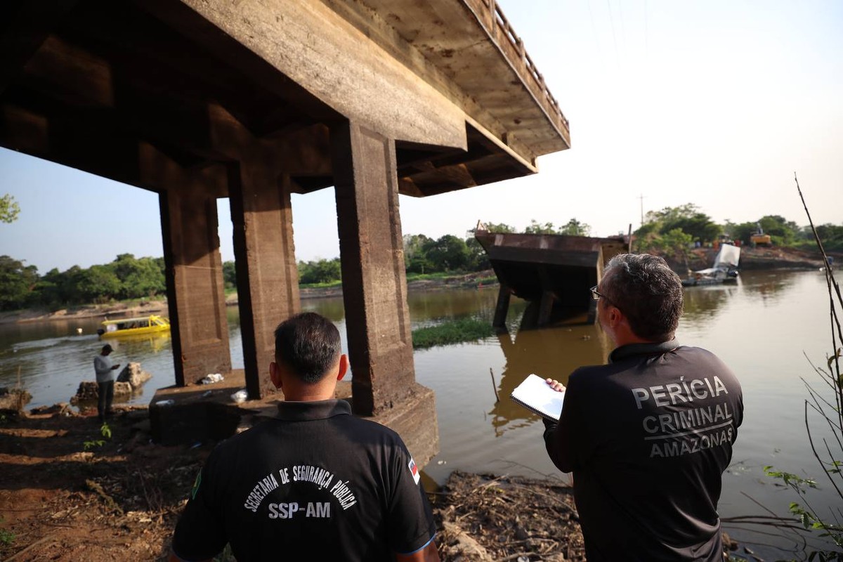 PF, MPF e PC-AM buscam identificar causas e respons&aacute;veis por desabamento de  ponte na BR-319 | Amazonas | G1