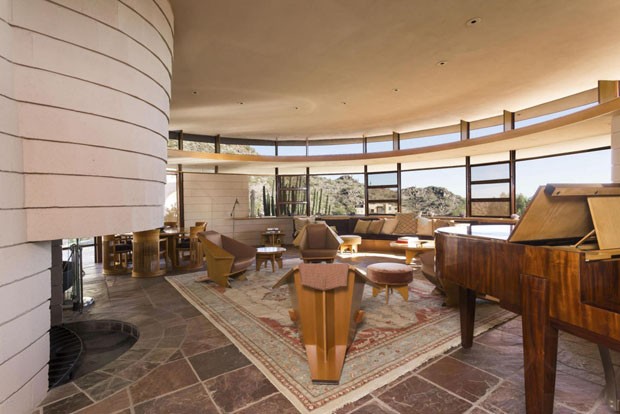 A última casa de Frank Lloyd Wright (Foto: TopTenRealEstateDeals/ Divulgaç)