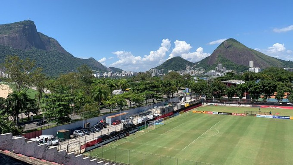 Gávea, Fla-Flu sub-17, Flamengo, Fluminense — Foto: Tébaro Schmidt / ge