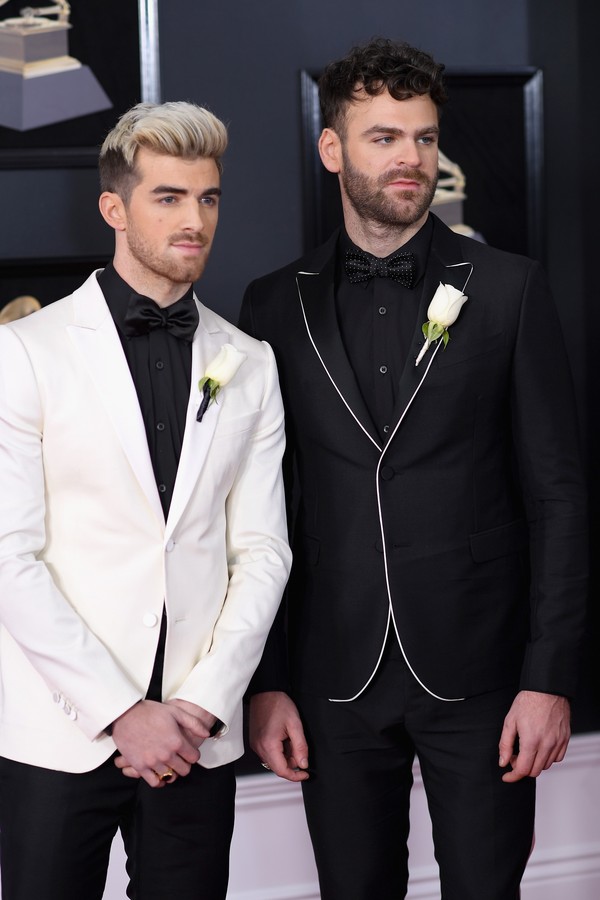  The Chainsmokers no Grammy 2018 (Foto: getty images)