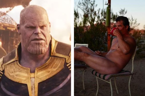 Josh Brolin interpretou o vilão Thanos no Universo Cinematográfico Marvel (Foto: reprodução; Instagram)