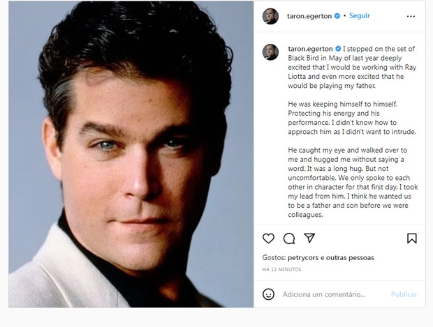 Famosos lamentam morte de Ray Liotta (Foto: Reprodução/Twitter)