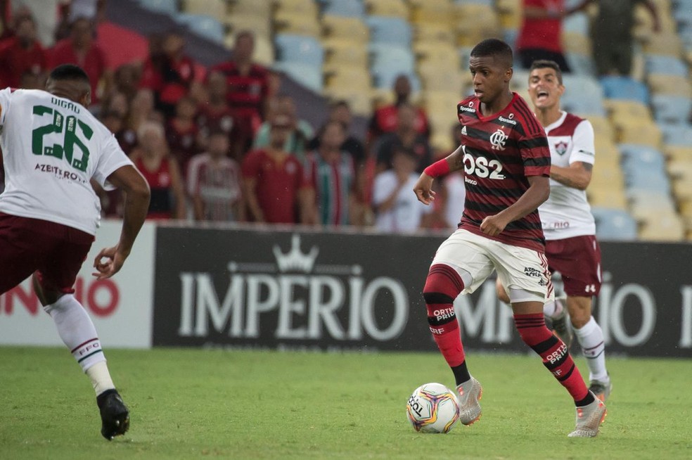 Bill fez apenas 12 jogos no time de cima do Flamengo — Foto: Flamengo