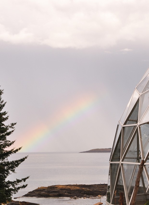 Casa de vidro na Noruega (Foto: Reprodução/In Habitat)