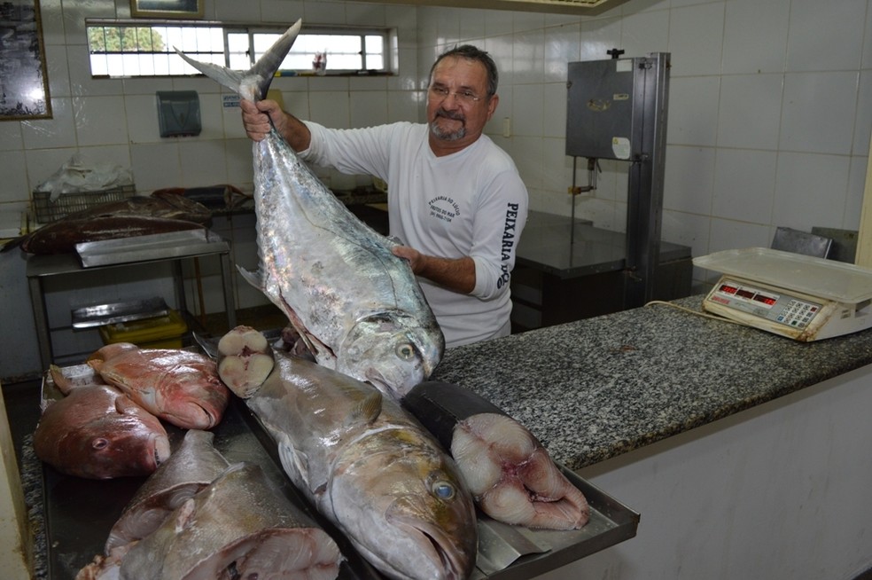 Mercado do Peixe de Natal: pescado de qualidade e condições de sanitárias e de segurança atraem grande clientela na cidade — Foto: Marco Polo/Secom PMN
