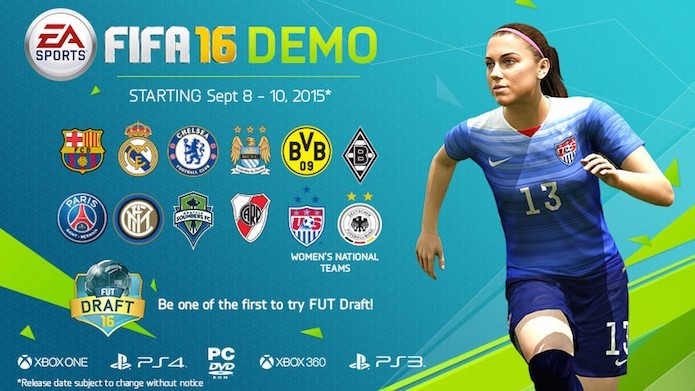 Fifa 16 divulga data e times presentes na Demo (Foto: Divulgação/EA Sports)