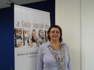Wasmália Bivar, presidente do IBGE (Foto: Lilian Quaino/G1)