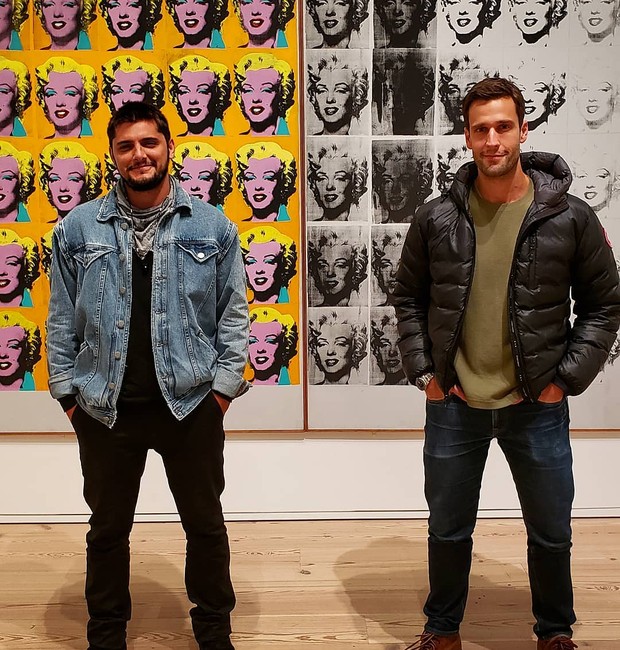 Bruno Gissoni e Pedro Andrade (Foto: Reprodução/Instagram)