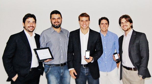 A partir da esquerda, Gustavo Maia, Josemando Sobral, Paulo Pandolfi, Vitor Guedes e Bruno Aracaty (Foto: Divulgação)