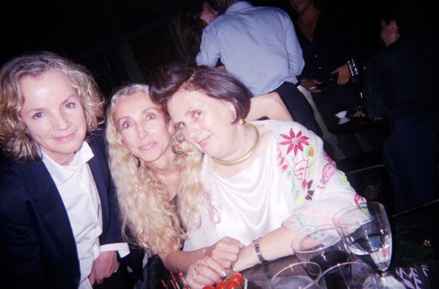 Franca with Jill Sander and Suzy (Foto: Suzy Menkes)