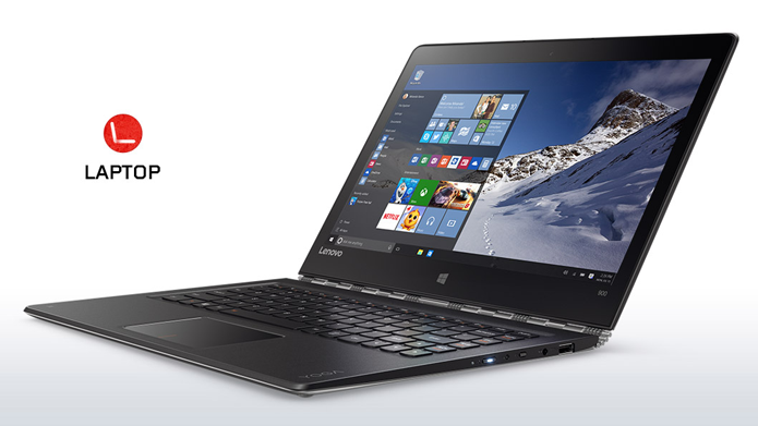 Lenovo Yoga 900 substitui o Yoga Pro 3 com mais bateria e processadores melhores (Foto: Divulgação/Lenovo)