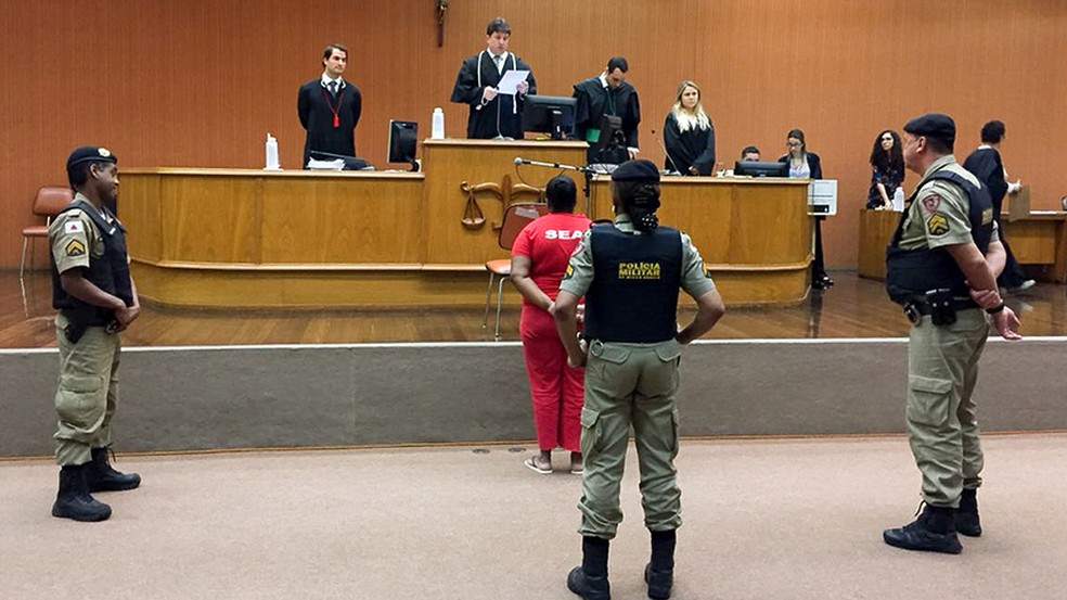 Acusada de matar filha Ã© condenada em Belo Horizonte (Foto: Raul Machado/TJMG/DivulgaÃ§Ã£o)