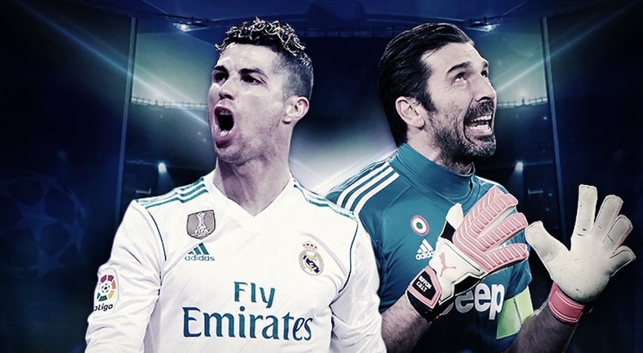Juventus x Real: Buffon tenta parar Cristiano Ronaldo antes de se despedir