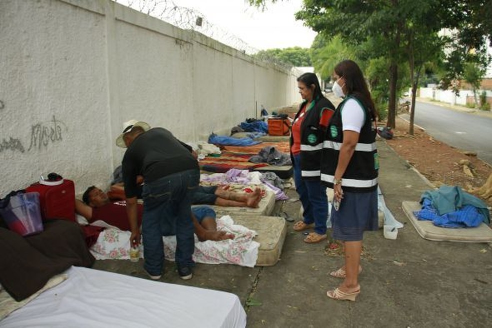 Prefeitura fez ação no local — Foto: José Ferreira/Prefeitura de Cuiabá