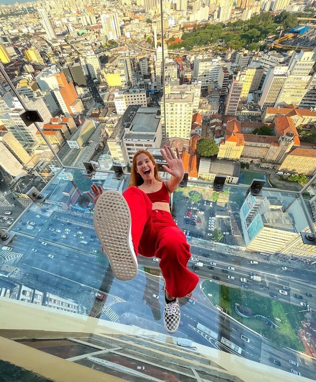  O Sky Sampa fica no 42º andar do Mirante do Vale, o edifício mais alto do centro de São Paulo (Foto: Instagram / Reprodução)